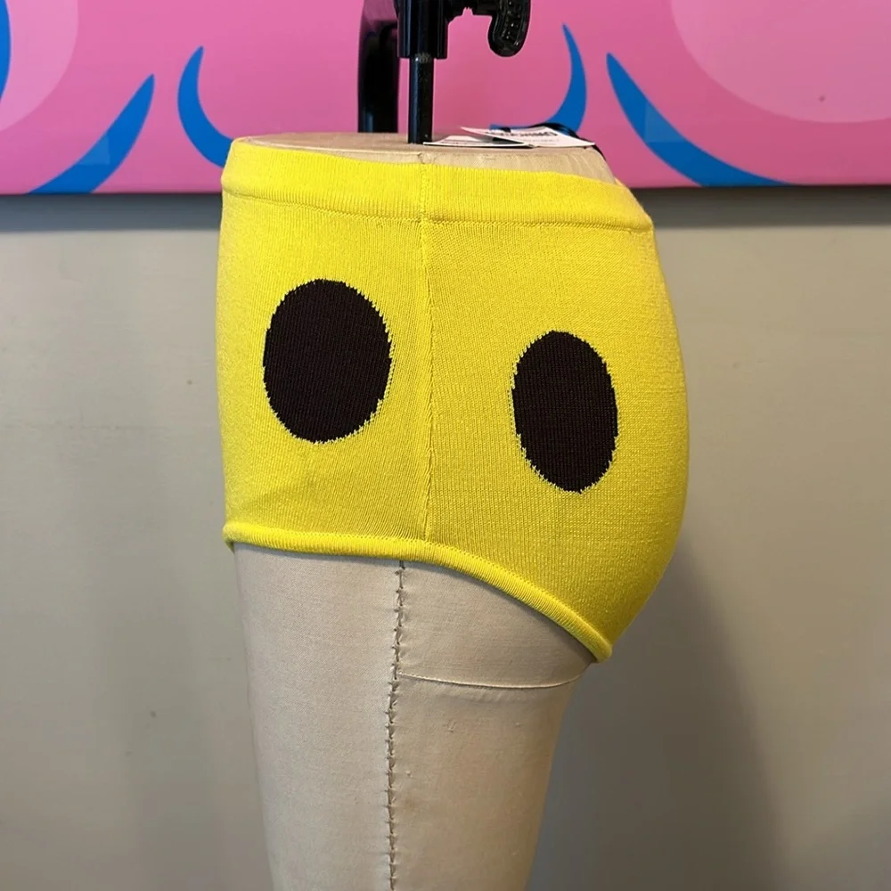 Moschino Sponge Bob Wool Knit Shorts NWT - Picture 6 of 11